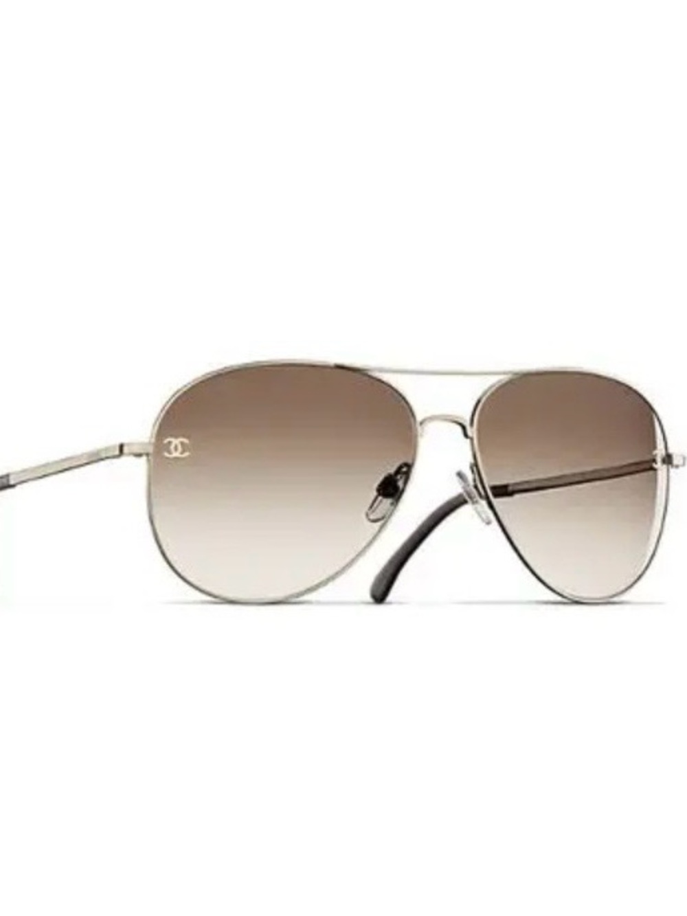 Chanel pilot aviator sunglasses
